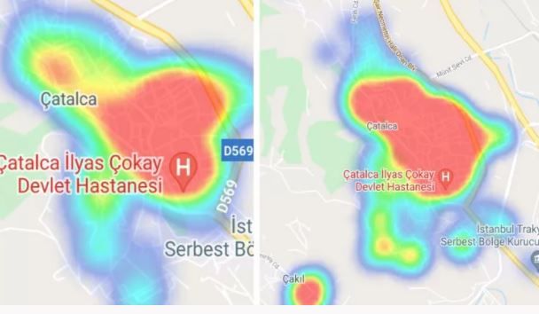 Salgında korkutan gidişat! İstanbul'da kızarmayan ilçe kalmadı... 14