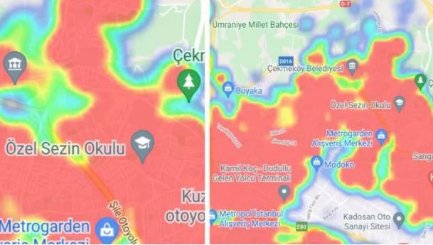 Salgında korkutan gidişat! İstanbul'da kızarmayan ilçe kalmadı... 15