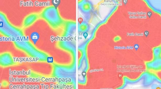 Salgında korkutan gidişat! İstanbul'da kızarmayan ilçe kalmadı... 19