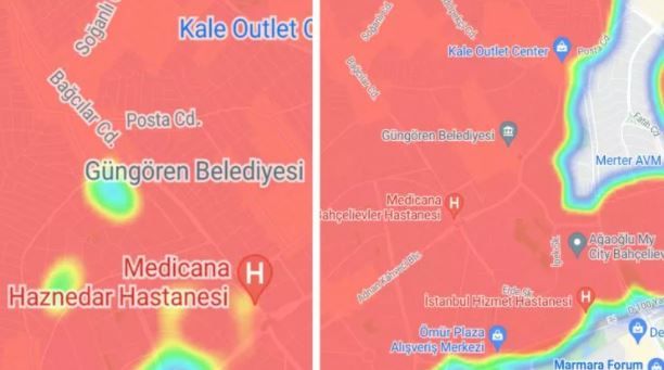 Salgında korkutan gidişat! İstanbul'da kızarmayan ilçe kalmadı... 21