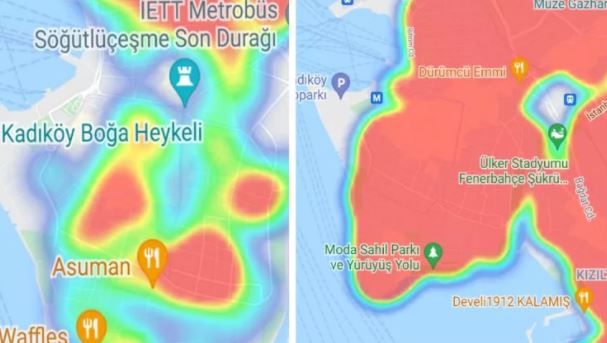 Salgında korkutan gidişat! İstanbul'da kızarmayan ilçe kalmadı... 22