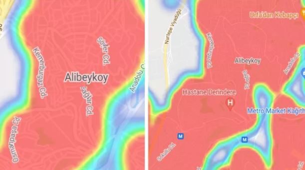 Salgında korkutan gidişat! İstanbul'da kızarmayan ilçe kalmadı... 23