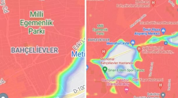 Salgında korkutan gidişat! İstanbul'da kızarmayan ilçe kalmadı... 5