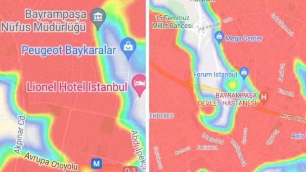 Salgında korkutan gidişat! İstanbul'da kızarmayan ilçe kalmadı... 8