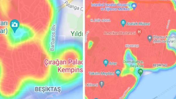 Salgında korkutan gidişat! İstanbul'da kızarmayan ilçe kalmadı... 9