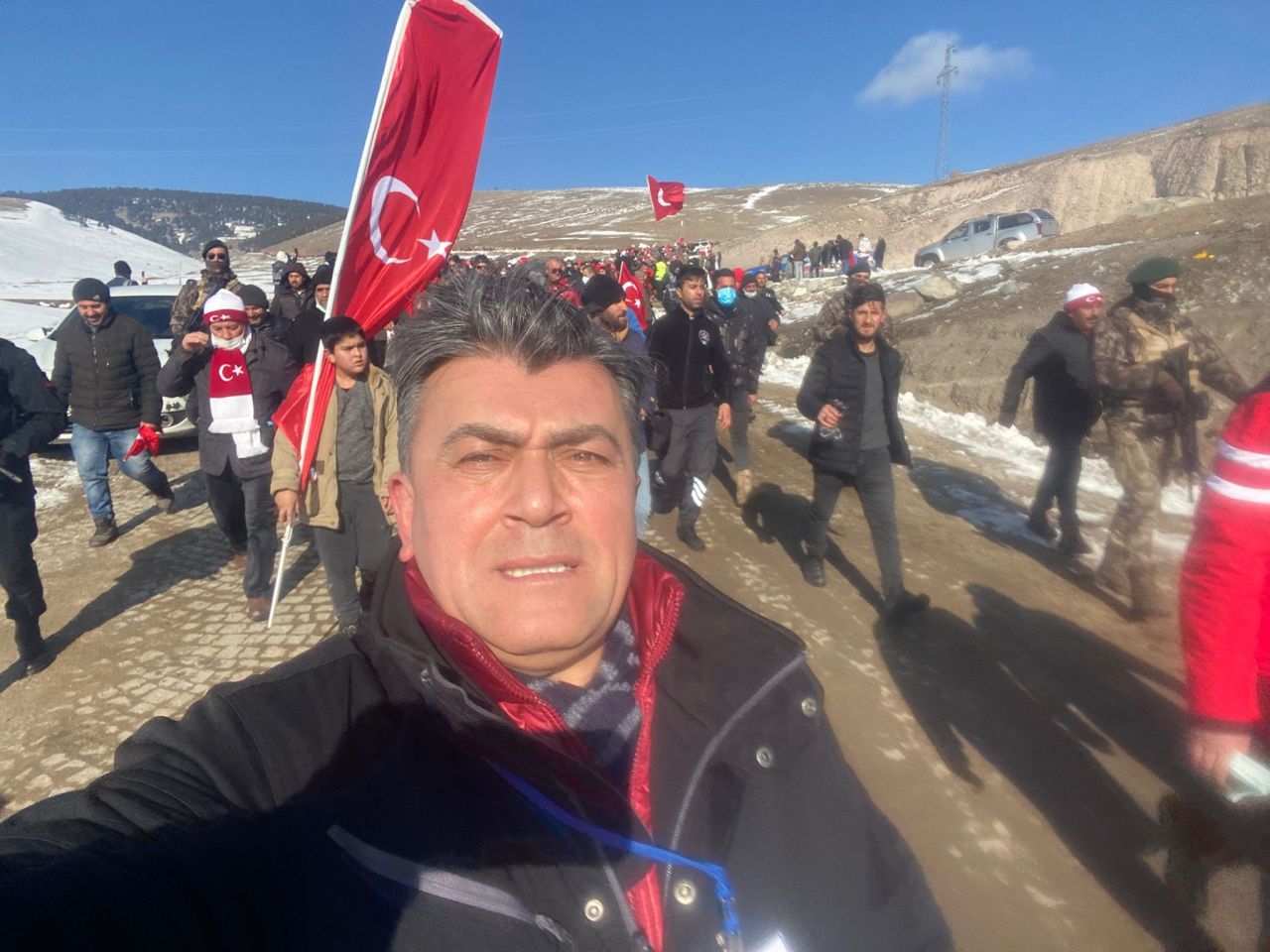 SuperHaber Sarıkamış'ta! Kars'ta binlerce vatandaş şehitlerimizi anmak için yürüdü 3