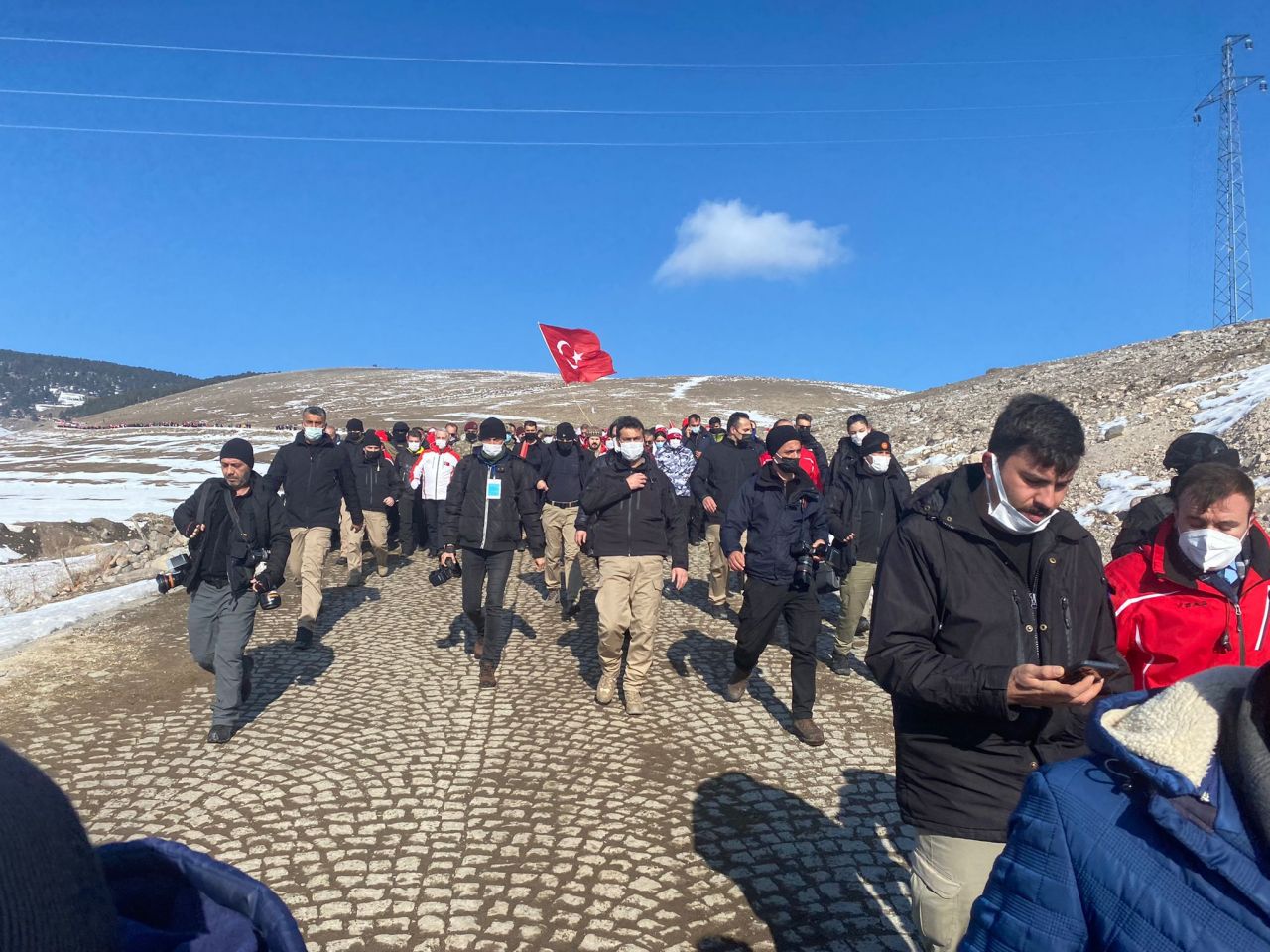 SuperHaber Sarıkamış'ta! Kars'ta binlerce vatandaş şehitlerimizi anmak için yürüdü 4