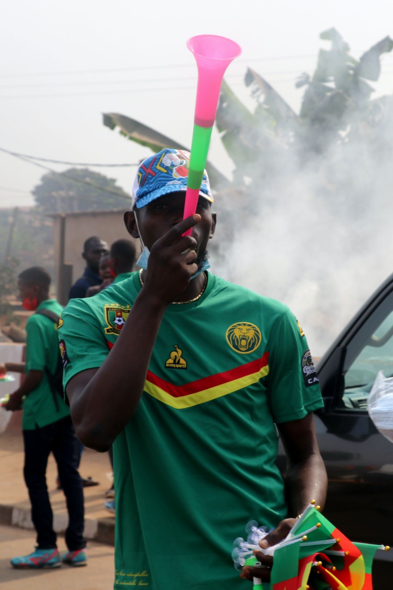 Afrika Uluslar Kupası başlıyor... Kamerun'da açılış maçı öncesi futbol coşkusu... 11