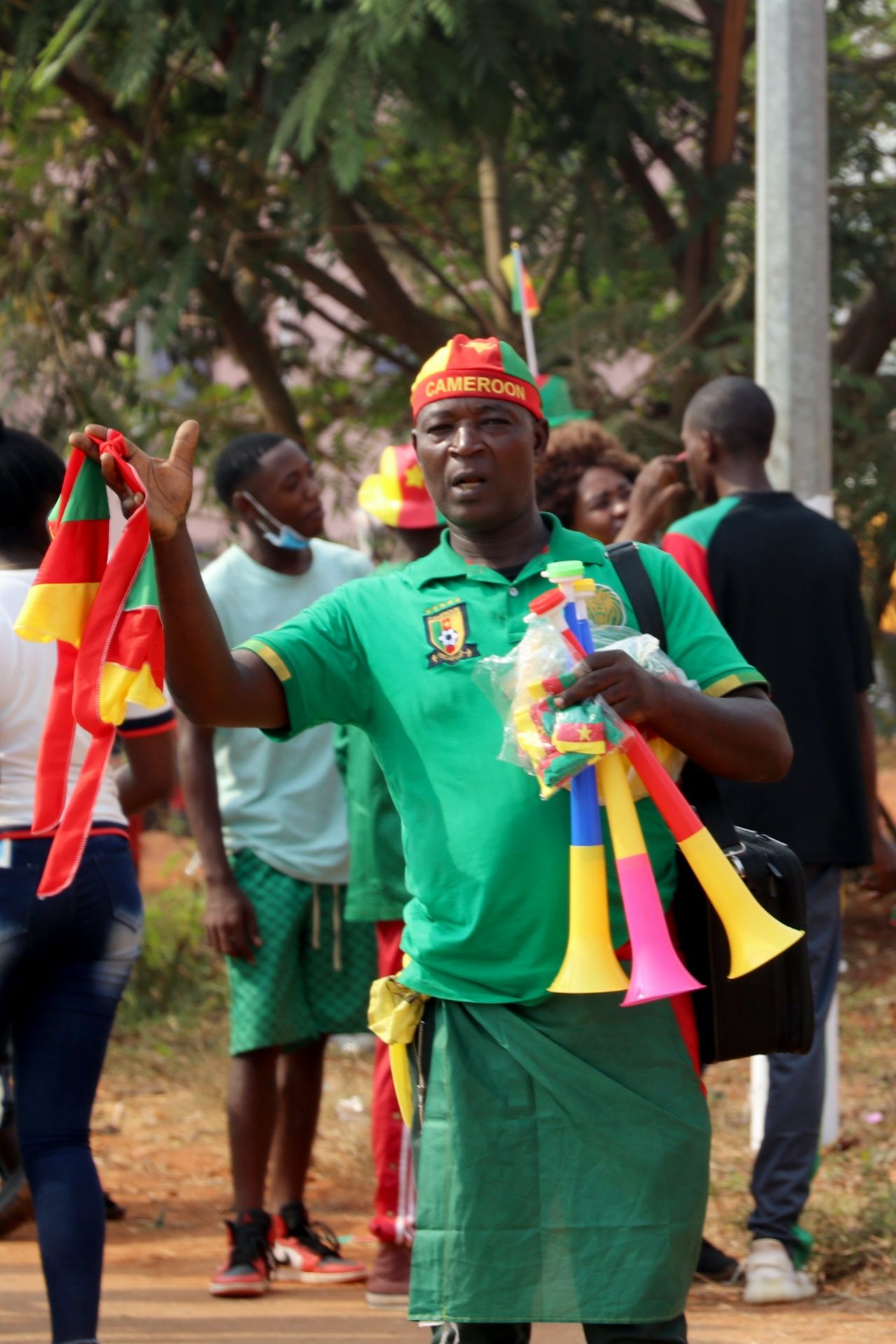 Afrika Uluslar Kupası başlıyor... Kamerun'da açılış maçı öncesi futbol coşkusu... 6