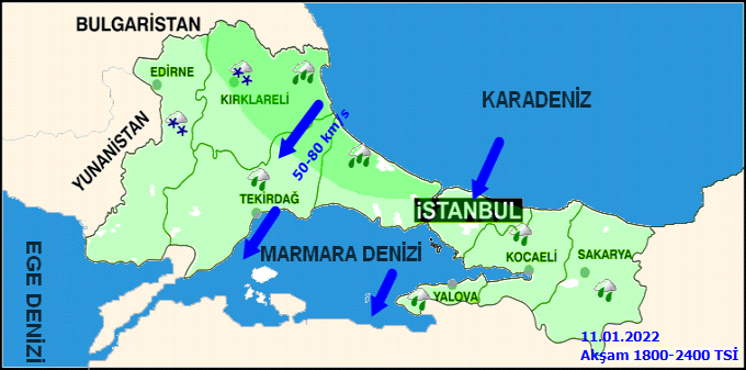 Meteoroloji uyardı: İstanbul'a kar geliyor! 1