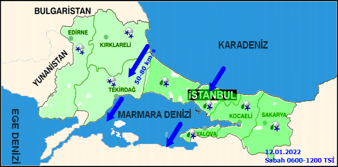 Meteoroloji uyardı: İstanbul'a kar geliyor! 3