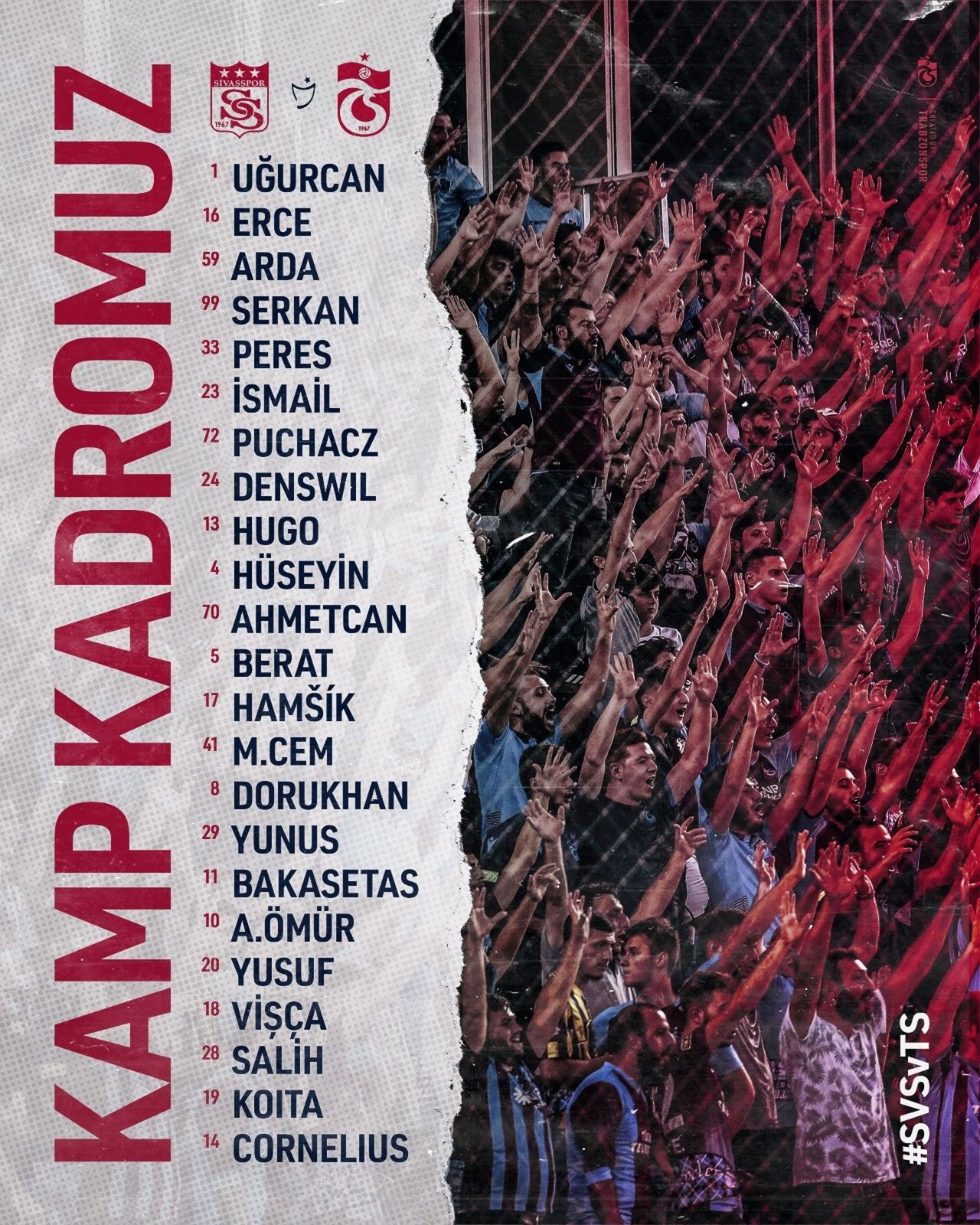 Trabzonspor'un üç yeni transferi Sivasspor maçı kafilesinde yer aldı 6
