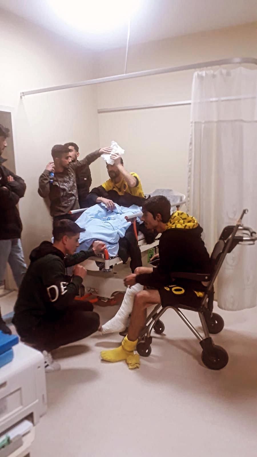 Erganispor - Licespor maçı karakolda bitti... 10 futbolcu yaralı, tedavileri sürüyor 4