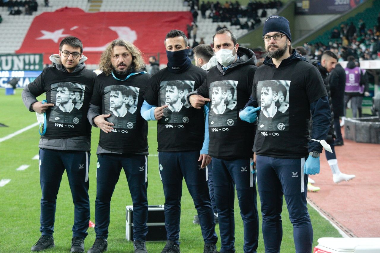 Ahmet Çalık'sız ilk maç... Futbolcu arkadaşları göz yaşlarını tutamadı... 8