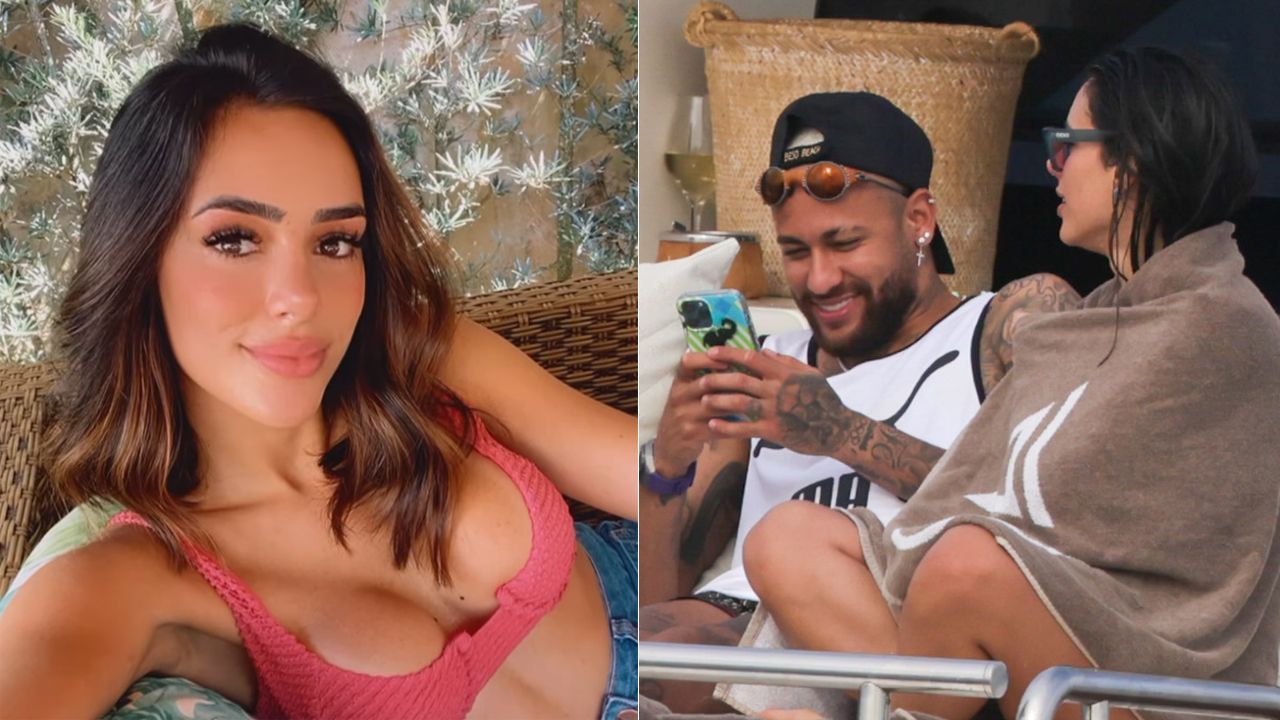 PSG'li Neymar aşkını itiraf etti! Sevgilisi Bruna ile aşkını bu fotoğrafla duyurdu 1