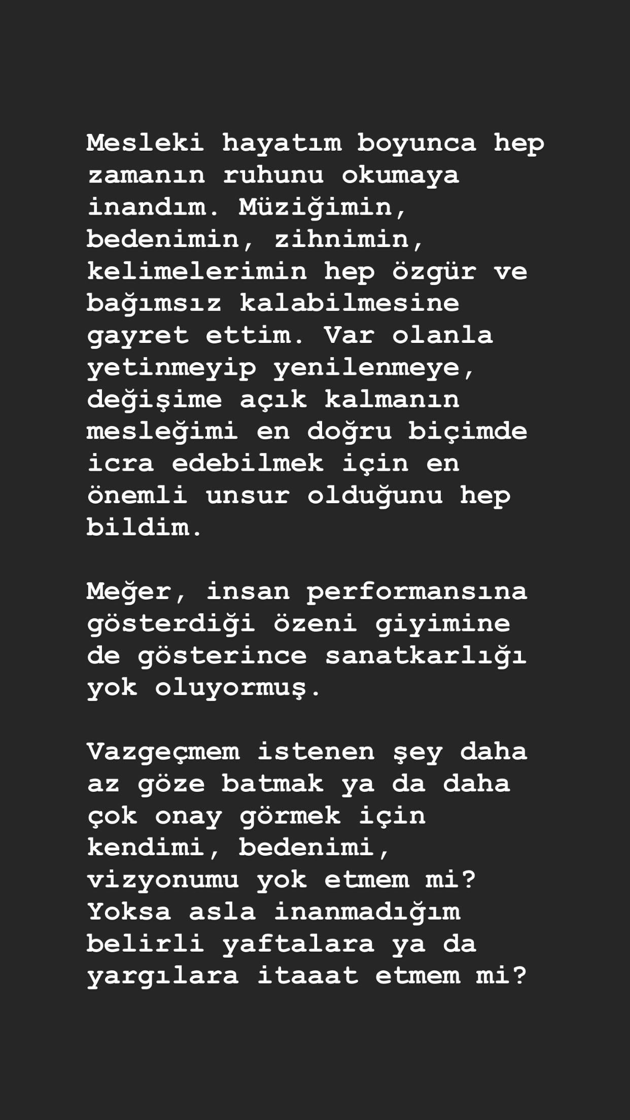 Gülşen tepki çeken sahne kıyafeti ve olay dansıyla ilgili sessizliğini günler sonra bozdu! İşte yaptığı açıklama 6