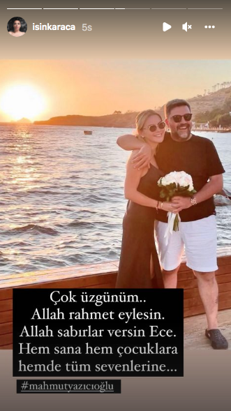Ünlü isimlerden Ece Erken' başsağlığı mesajları... Eşi Şafak Mahmutyazıcıoğlu'nun vefatı sevenlerini yasa boğdu 11