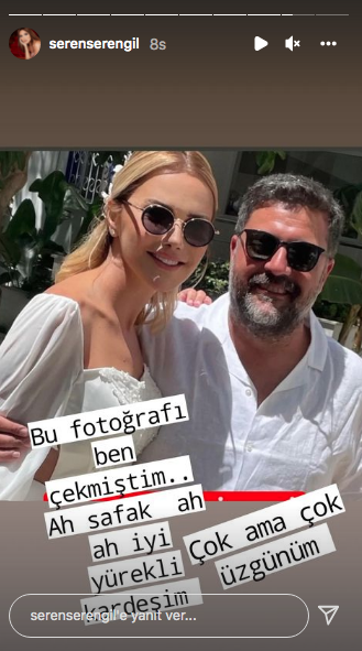Ünlü isimlerden Ece Erken' başsağlığı mesajları... Eşi Şafak Mahmutyazıcıoğlu'nun vefatı sevenlerini yasa boğdu 5