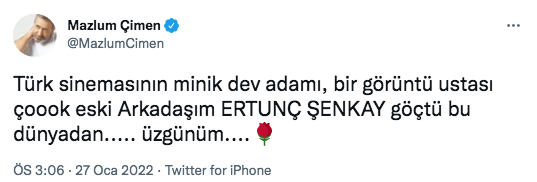 Sanat camiası yasta! Ünlü isimler Ertunç Şenkay'a bu sözlerle veda ettiler 13