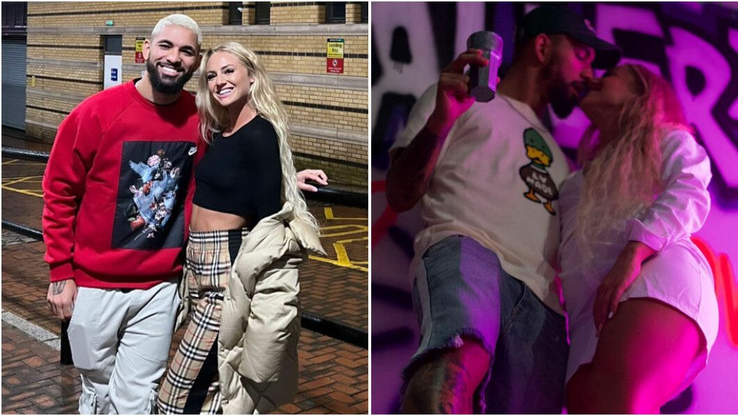 Douglas Luiz ile kadın takımının "lezbiyen" golcüsü Alisha Lehmann birlikteliklerini açıkladı 6