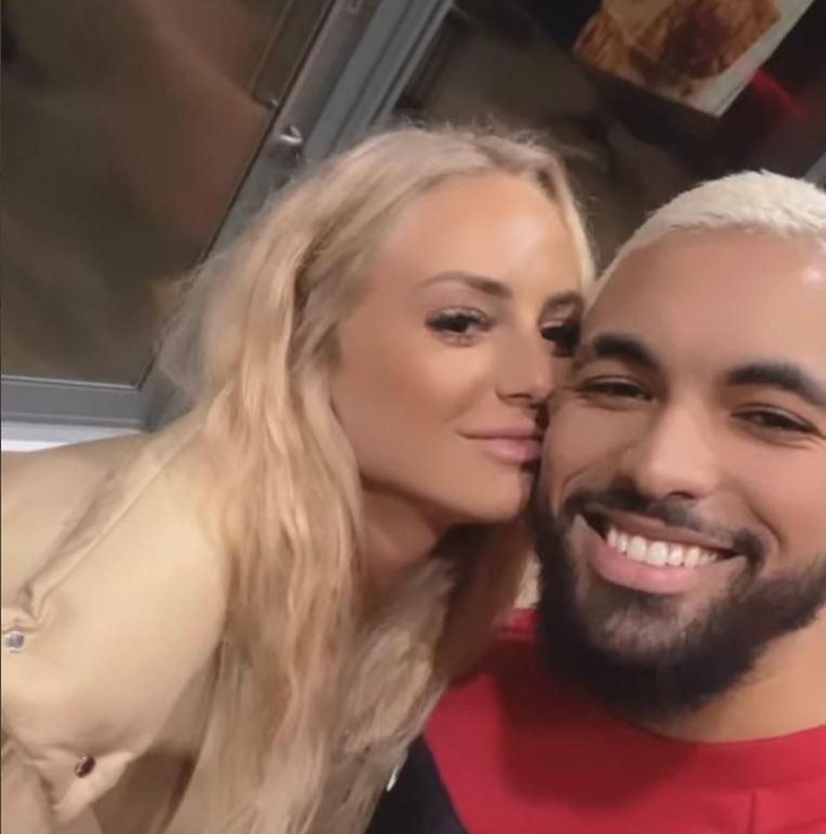 Douglas Luiz ile kadın takımının "lezbiyen" golcüsü Alisha Lehmann birlikteliklerini açıkladı 5