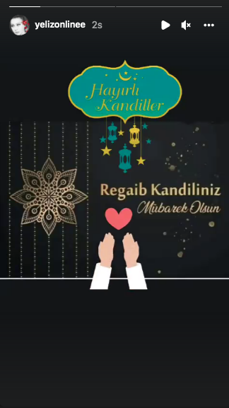 Ünlü isimlerden Regaip Kandili mesajları... Şafak Mahmutyazıcıoğlu'nun eşi Ece Erken en büyük arzusunu açıkladı 13