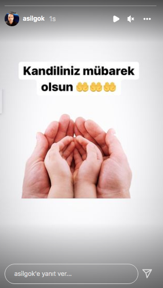 Ünlü isimlerden Regaip Kandili mesajları... Şafak Mahmutyazıcıoğlu'nun eşi Ece Erken en büyük arzusunu açıkladı 7