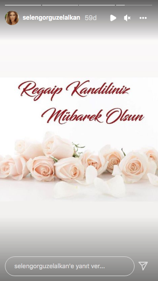 Ünlü isimlerden Regaip Kandili mesajları... Şafak Mahmutyazıcıoğlu'nun eşi Ece Erken en büyük arzusunu açıkladı 8
