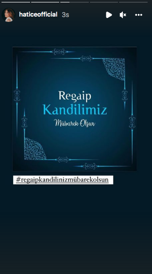 Ünlü isimlerden Regaip Kandili mesajları... Şafak Mahmutyazıcıoğlu'nun eşi Ece Erken en büyük arzusunu açıkladı 2
