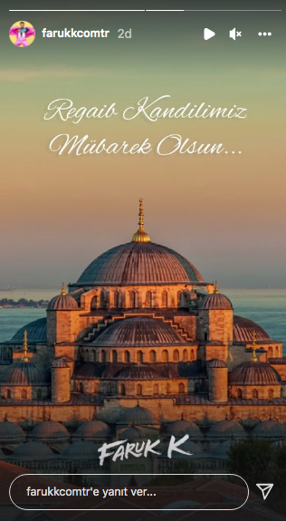 Ünlü isimlerden Regaip Kandili mesajları... Şafak Mahmutyazıcıoğlu'nun eşi Ece Erken en büyük arzusunu açıkladı 5
