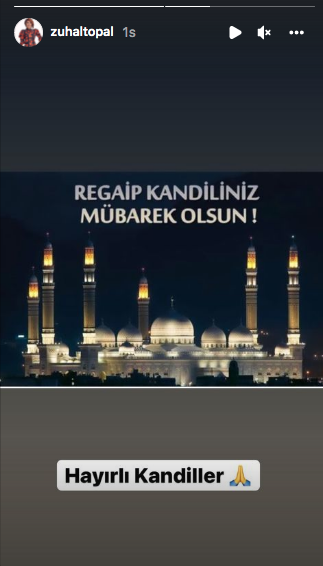 Ünlü isimlerden Regaip Kandili mesajları... Şafak Mahmutyazıcıoğlu'nun eşi Ece Erken en büyük arzusunu açıkladı 20