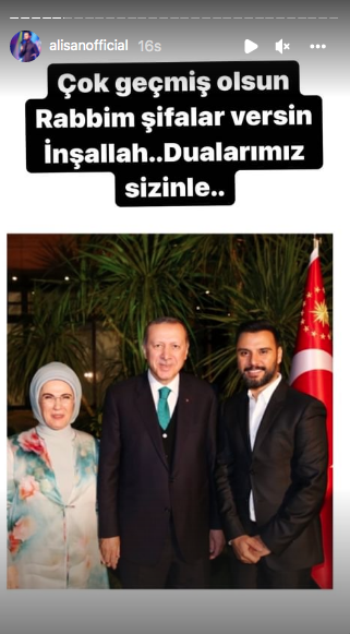 Cumhurbaşkanı Erdoğan ve eşi Emine Erdoğan'a sanat camiasının ünlü isimlerinden 'geçmiş olsun' mesajları yağdı 7