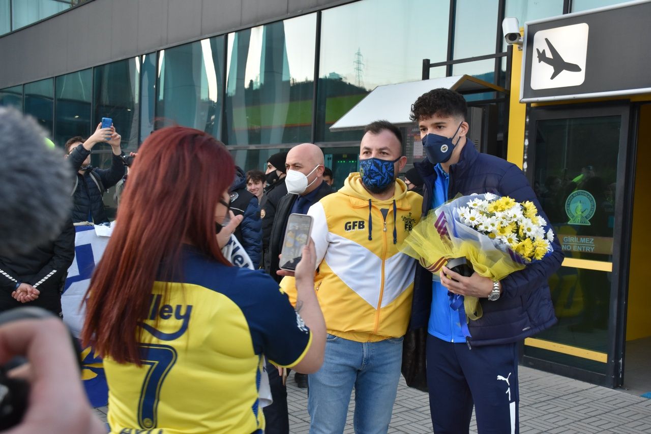 Fenerbahçe kafilesi Giresun'da... 1