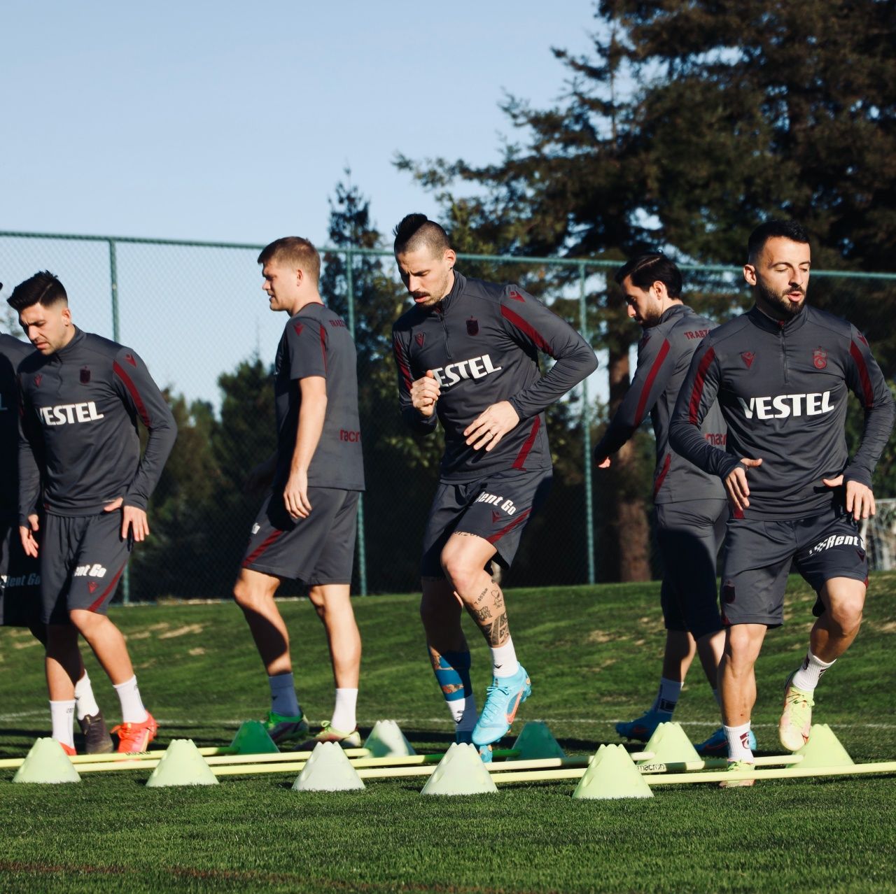 Marek Hamsik takımla birlikte çalıştı. 1