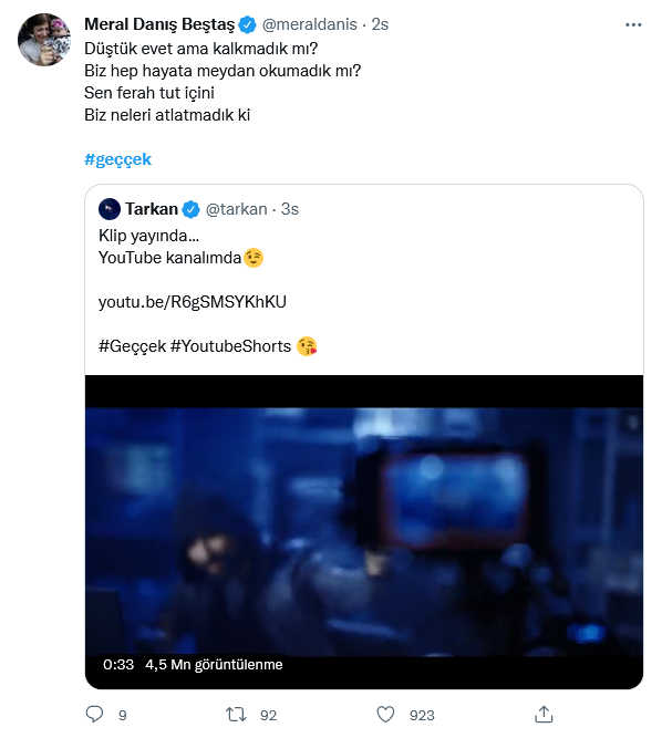 Tarkan, Geççek adlı şarkısını yayınladı! Sosyal medyada ortalık karıştı 2
