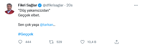 Geççek şarkısını siyasete malzeme yapmak isteyen muhalefet, Tarkan'ı hedef tahtasına oturttu 3
