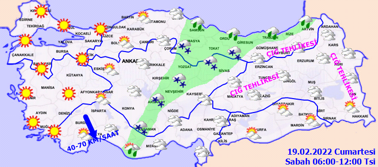 Hafta sonu için plan yapanlar dikkat: Karla karışık yağmur geliyor! 8