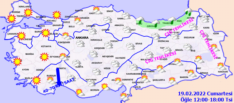 Hafta sonu için plan yapanlar dikkat: Karla karışık yağmur geliyor! 9
