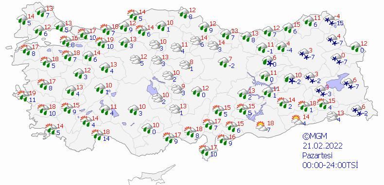 Meteoroloji'den yeni hafta için uyarı: Sağanak yağış ve kar bekleniyor 5