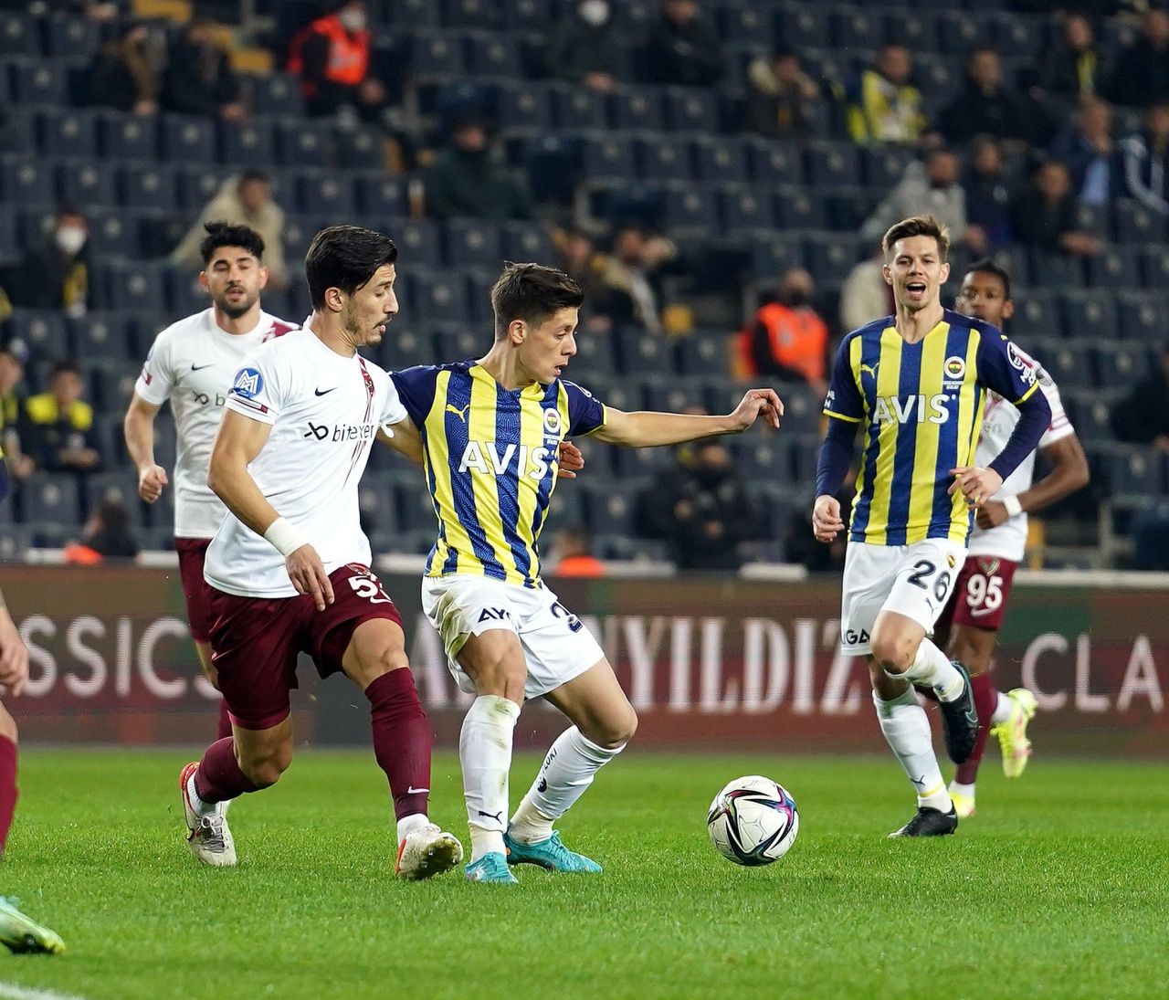 Arda Güler ve Çağtay Kurukalıp, Fenerbahçe - Hatayspor maçına ilk 11'de başladı 3