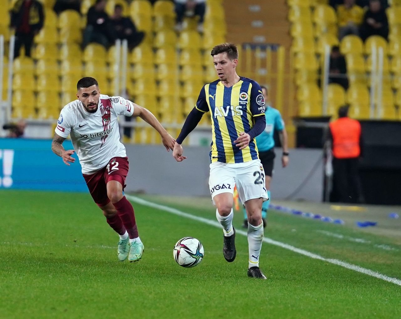 Arda Güler ve Çağtay Kurukalıp, Fenerbahçe - Hatayspor maçına ilk 11'de başladı 8