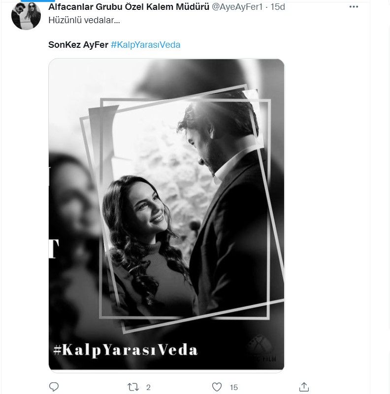 Ayşe ve Ferit'in Masalı Kalp Yarası Final Bölümüyle Son Kez Ekranda! Sosyal Medya Yıkıldı! 8
