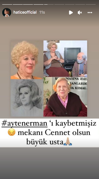 Usta oyuncu Ayten Erman'ın vefatı sanat camiasını yasa boğdu 9