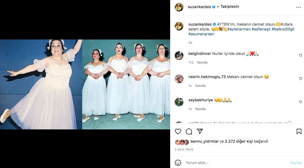 Usta oyuncu Ayten Erman'ın vefatı sanat camiasını yasa boğdu 13