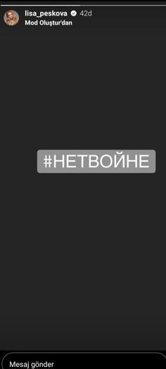 Putin'i Kızdıran Paylaşım Kremlin Sözcüsü Peskov'un Kızından Geldi 7