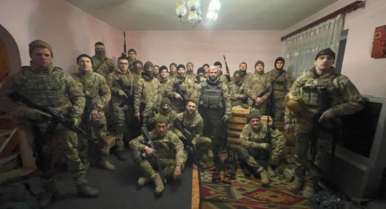 Dinamo Kiev’in taraftar grupları Rusya'ya karşı direnişe 1
