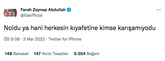 Farah Zeynep Abdullah, Bergen filminin galasında giydiği kıyafetine gelen eleştirilere yanıt verdi 8