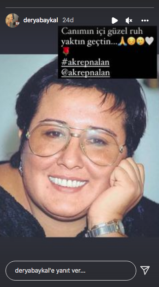 Akrep Nalan'ın ani ölümü sanat camiasında büyük bir üzüntüye neden oldu 22