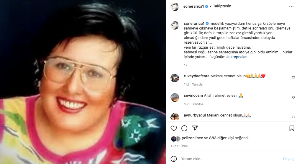 Akrep Nalan'ın ani ölümü sanat camiasında büyük bir üzüntüye neden oldu 8