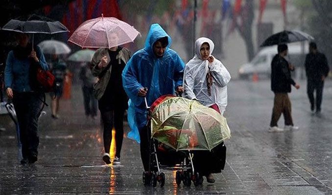 Meteoroloji saat verip uyardı: İstanbul dahil pek çok ilde sağanak bekleniyor! 1